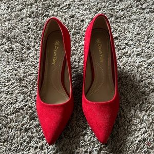 Women’s red heels